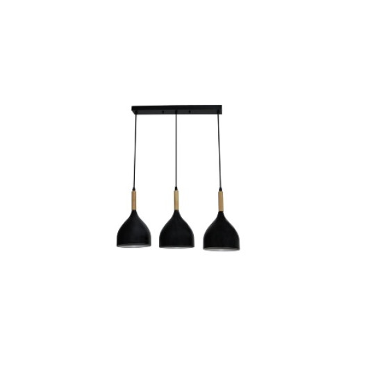 Pendul Player 3XE27 IP20, Negru - Erste