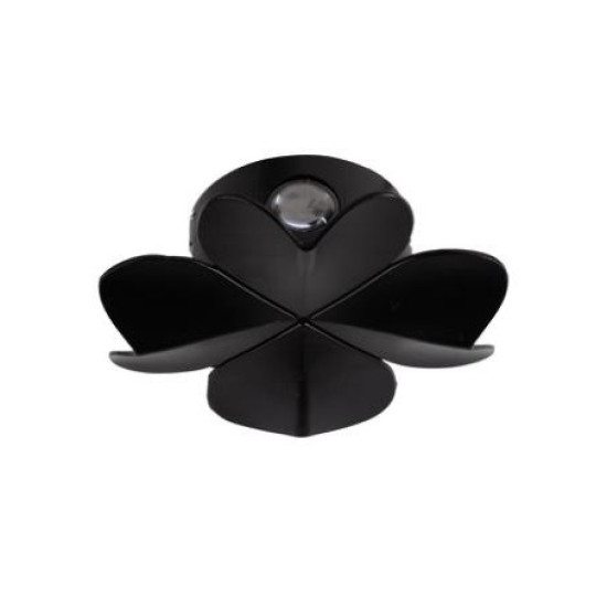 Aplica Ray LED 5W 6500K IP54, negru, Erste