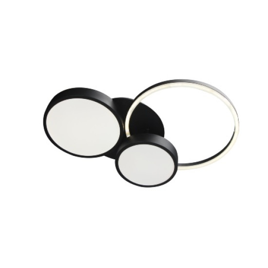 Plafoniera Sobek LED 55W, 3850lm, IP20, Negru – Iluminat Puternic și Elegant | Alicoral.ro Plafoniera Sobek LED 55W, 3850lm, IP20, Negru – Iluminat Puternic și Elegant | Alicoral.ro