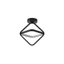 Plafoniera Sona LED 33W 3CCT 1980lm IP20, negru, Erste