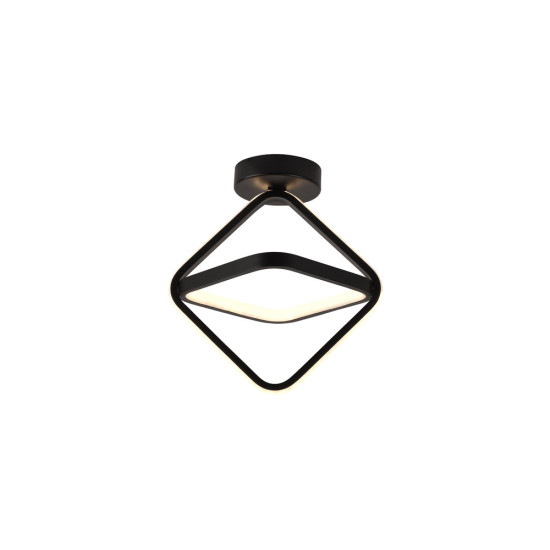Plafoniera Sona LED 33W 3CCT 1980lm IP20, negru, Erste