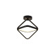 Plafoniera Sona LED 33W 3CCT 1980lm IP20, negru, Erste