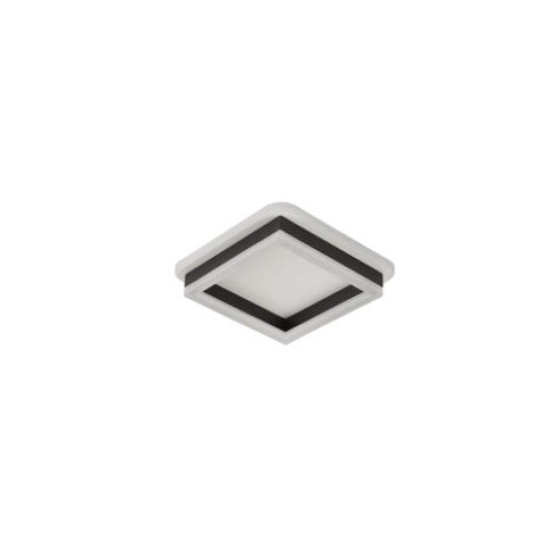 Plafoniera Elya LED 35W 3CCT 2975lm, negru si alb, Erste