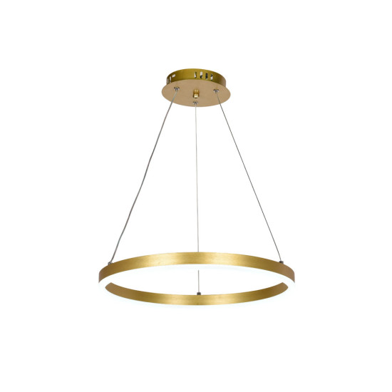 Pendul Rotund LED 30W 3CCT 2100lm IP20, auriu, Erste