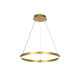 Pendul Rotund LED 30W 3CCT 2100lm IP20, auriu, Erste