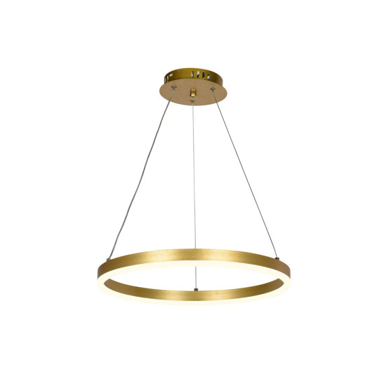 Pendul Rotund LED 30W 3CCT 2100lm IP20, auriu, Erste