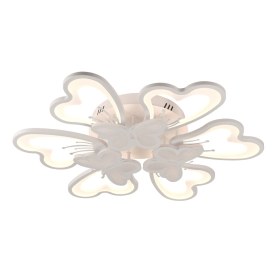 Plafoniera Butterfly LED 100W 3CCT RGB 8500lm, IP20, alb, Erste