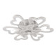 Plafoniera Butterfly LED 100W 3CCT RGB 8500lm, IP20, alb, Erste