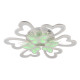 Plafoniera Butterfly LED 100W 3CCT RGB 8500lm, IP20, alb, Erste