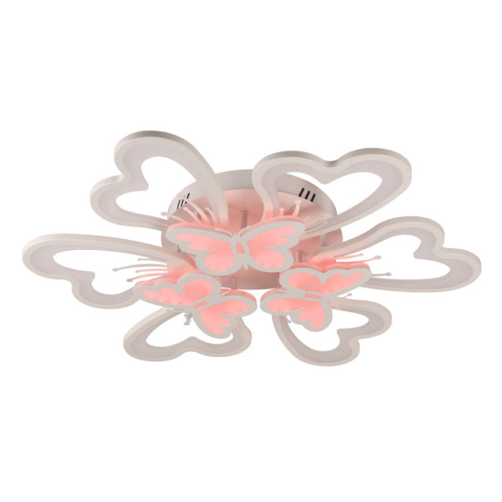 Plafoniera Butterfly LED 100W 3CCT RGB 8500lm, IP20, alb, Erste