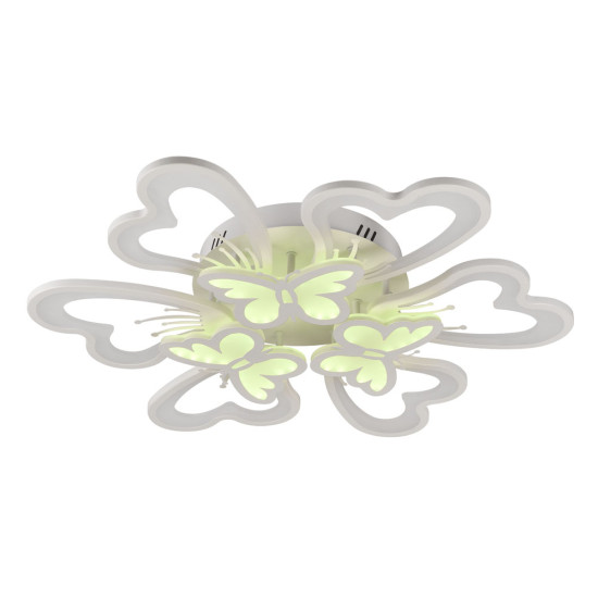 Plafoniera Butterfly LED 100W 3CCT RGB 8500lm, IP20, alb, Erste