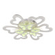 Plafoniera Butterfly LED 100W 3CCT RGB 8500lm, IP20, alb, Erste