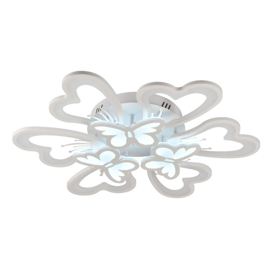 Plafoniera Butterfly LED 100W 3CCT RGB 8500lm, IP20, alb, Erste