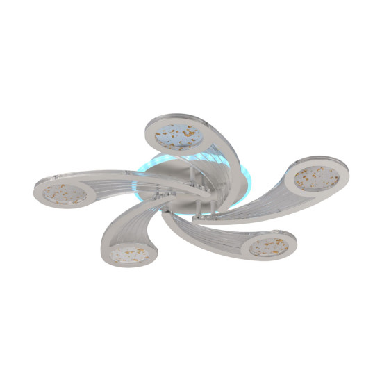 Plafoniera Drop LED 70W 3CCT 6650lm IP20, alb, Erste