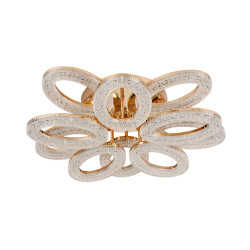 Lustra Lucce LED 120W 3CCT 15360lm IP20, auriu, Erste