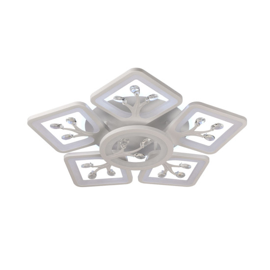 Plafoniera Trees LED 88W 3CCT 4400lm, alb, Erste
