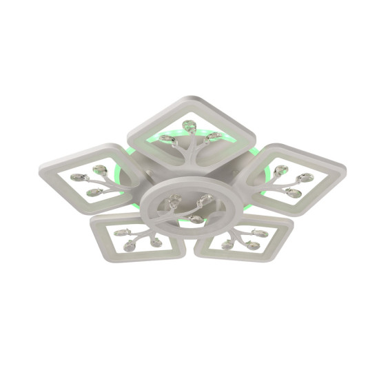 Plafoniera Trees LED 88W 3CCT 4400lm, alb, Erste