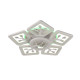 Plafoniera Trees LED 88W 3CCT 4400lm, alb, Erste