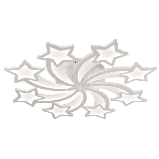 Plafoniera Star LED 145W CCT 11600lm IP20, alb, Erste