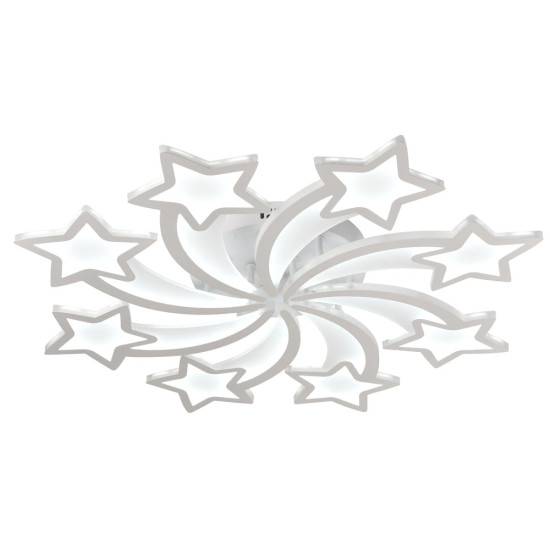 Plafoniera Star LED 145W CCT 11600lm IP20, alb, Erste