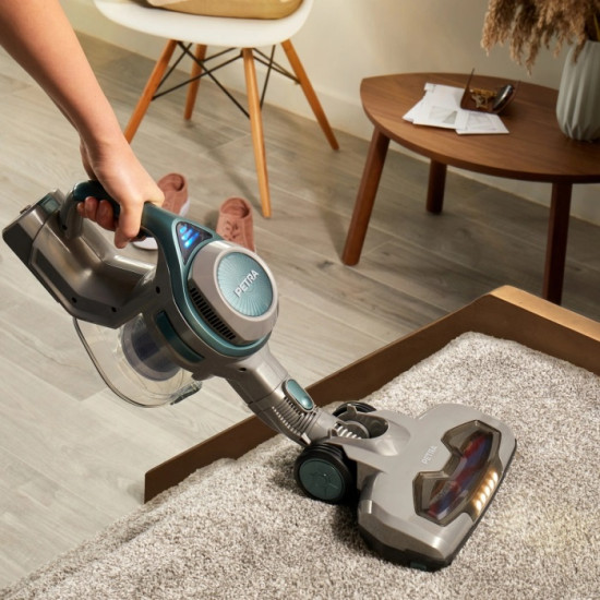 Aspirator ergonomic fara fir PETRA cu filtru HEPA lavabil