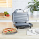 Aparat de sandwich 3 in 1 cu placi interschimbabile, pentru pregatire sandwich, grill sau waffe