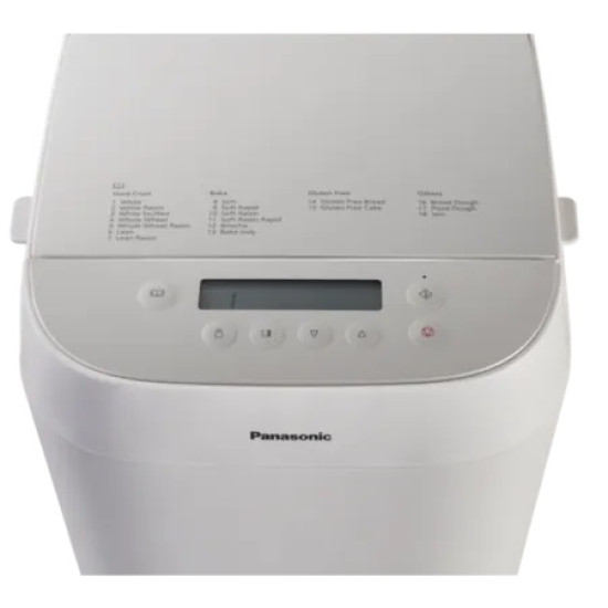 Masina de paine Panasonic SD-ZP2000WXE, Display LCD, 18 programe, Alb