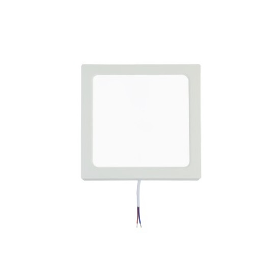 Spot LED patrat plastic 24W IP44 85lm/W, aplicat, Homelight