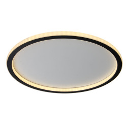 Plafoniera Mia 40W 3000-6000K 400x400x50mm, negru, Erste