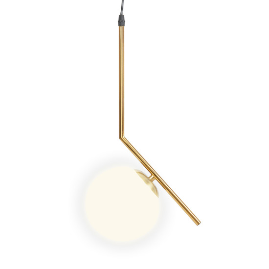 Pendul Nala 1XE14 40W 1.5m, Auriu - Erste