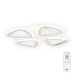 Plafoniera Evis LED 60W 3CCT cu telecomanda, alb, Erste
