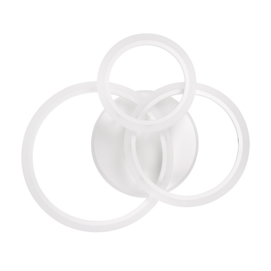 Plafoniera Circle LED 90W 3CCT cu telecomanda, alb, Erste Plafoniera Circle LED 90W 3CCT cu telecomanda, alb, Erste