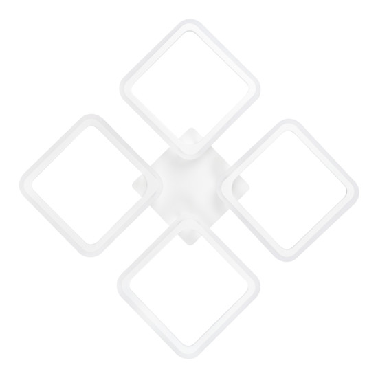 Plafoniera Sonne LED 120W 3CCT cu telecomanda, alb, Erste
