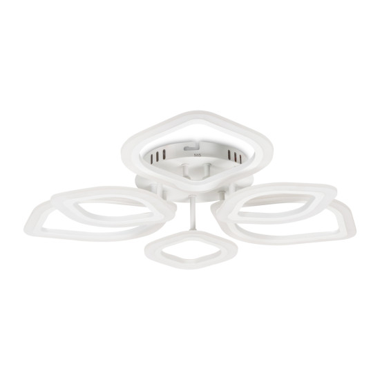 Plafoniera Azalia LED 100W 3CCT cu telecomanda, crom, Erste Plafoniera Azalia LED 100W 3CCT cu telecomanda, crom, Erste