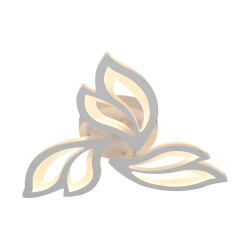 Plafoniera Leaf LED 36W 3CCT cu telecomanda, alb, Erste