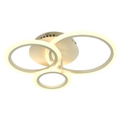 Plafoniera Pearl LED 40W 3CCT cu telecomanda, alb, Erste