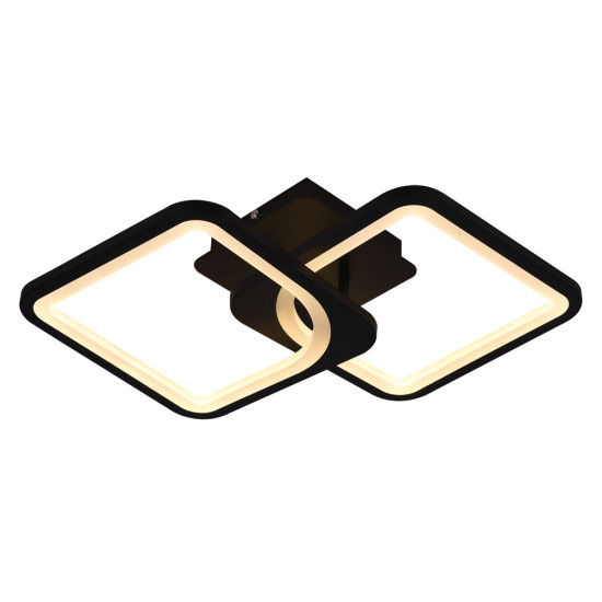 Aplica Margo LED 38W 3CCT cu telecomanda, alb, Erste