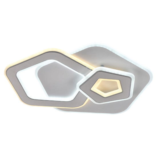 Plafoniera Ava LED 88W 3CCT cu telecomanda, alb, Erste Plafoniera Ava LED 88W 3CCT cu telecomanda, alb, Erste