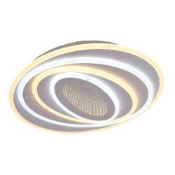 Plafoniera Roof LED 106W 3CCT cu telecomanda, alb, Erste