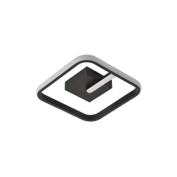 Plafoniera Veon LED 28W 3CCT 1960lm negru - ERSTE