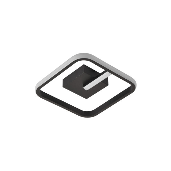 Plafoniera Veon LED 28W 3CCT 1960lm negru - ERSTE