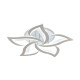 Plafoniera Fleur LED 95W 3CCT 8360lm alb dimabila - ERSTE