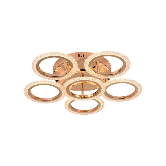 Lustră Bright LED 60W 3CCT 5800lm auriu dimabilă - ERSTE