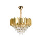 Candelabru Cristal 9xE14 max 40W auriu - ERSTE