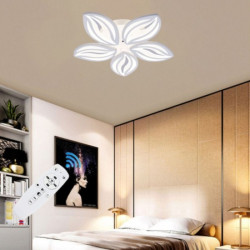 Lustra LED DIMABILA 80W 5 BRATE 3 CULORI+IR 480mm x 85mm