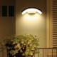 Aplica LED de exterior bumerang, 24W=160W, 3000K, lumina calda, 2160Lm, IP65