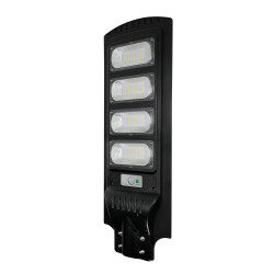 Lampa stradala solara LED cu senzor, 120w, 6500k, Novelite