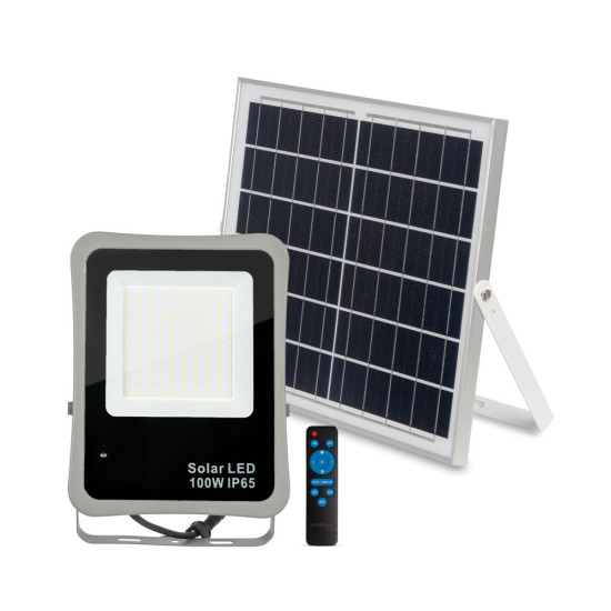 Proiector solar LED 100w, 6500K, Novelite