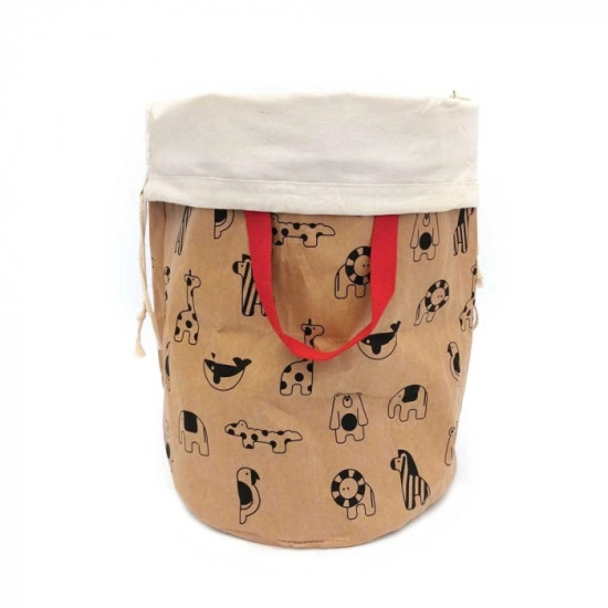 Cos depozitare jucarii 40 x 40 x 50 cm, model Animale