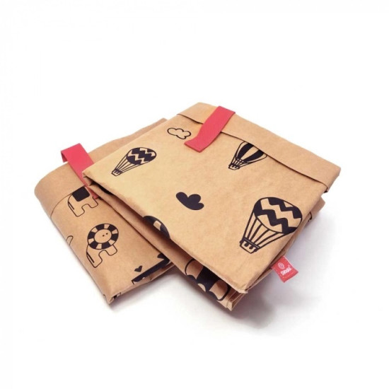 Cos depozitare jucarii 40 x 40 x 50 cm, model Animale